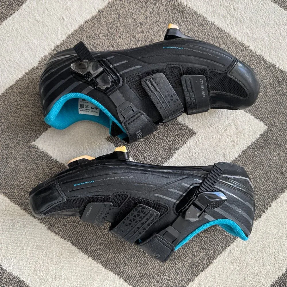 SHIMANO RP3W cycling shoe, clip in - women's size 40, US 7.8 - Picture 2 of 8